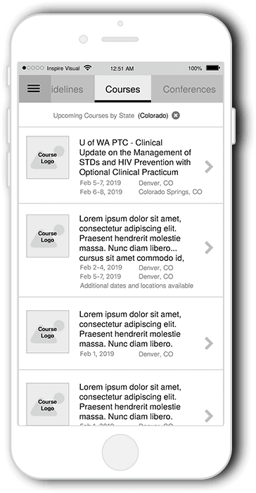iOS and Android Wireframe Example Middle