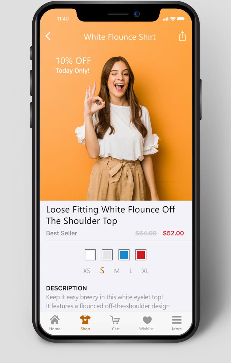 App Example Ecommerce