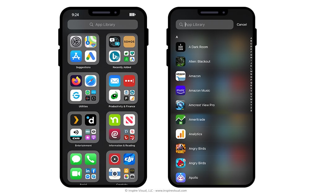 iOS 14 New App Library