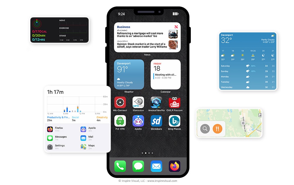 iOS 14 New Home Screen Widgets