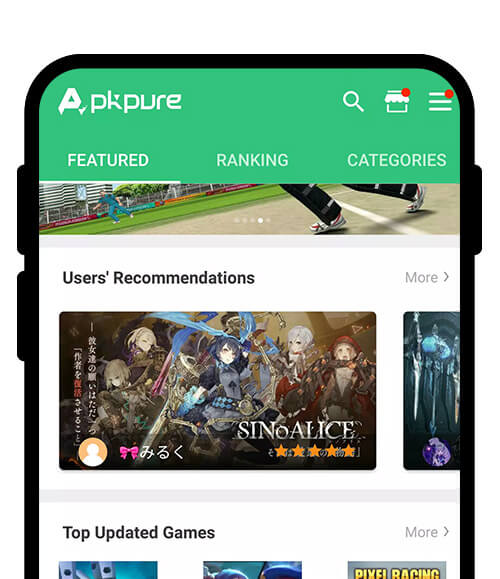 APKPure is a great alternative app store for Android.