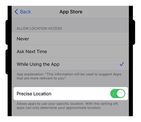 Precise Location
