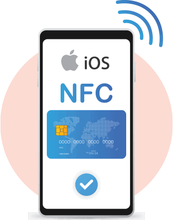iPhone support for NFC has been possible since iPhone 7.