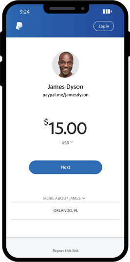 PayPal makes it easy to use a smartphone to pay money.