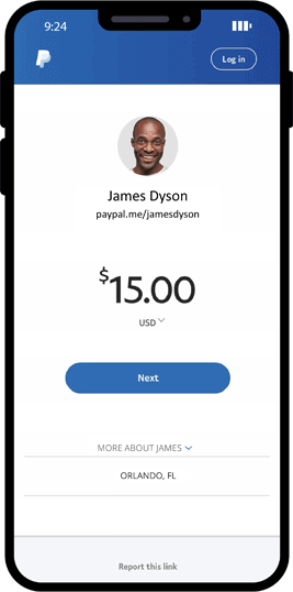 PayPal makes it easy to use a smartphone to pay money.