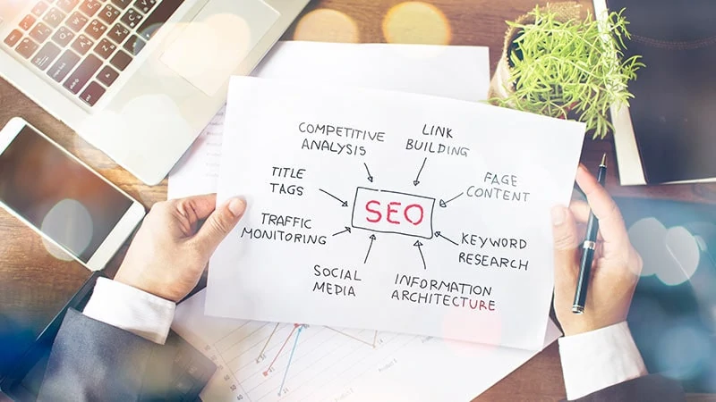 The SEO agency can help optimize search results on major search engines.
