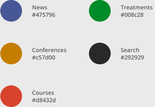 Color Palette for Mobile Application Development