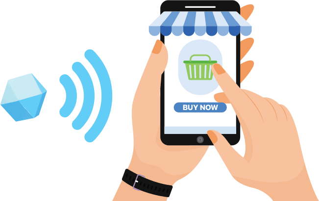 Location based beacon technology are especially used by retail stores to entice customers.
